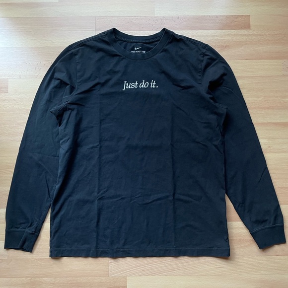 Nike Just Do It Long Sleeve Tee - Picture 1 of 4